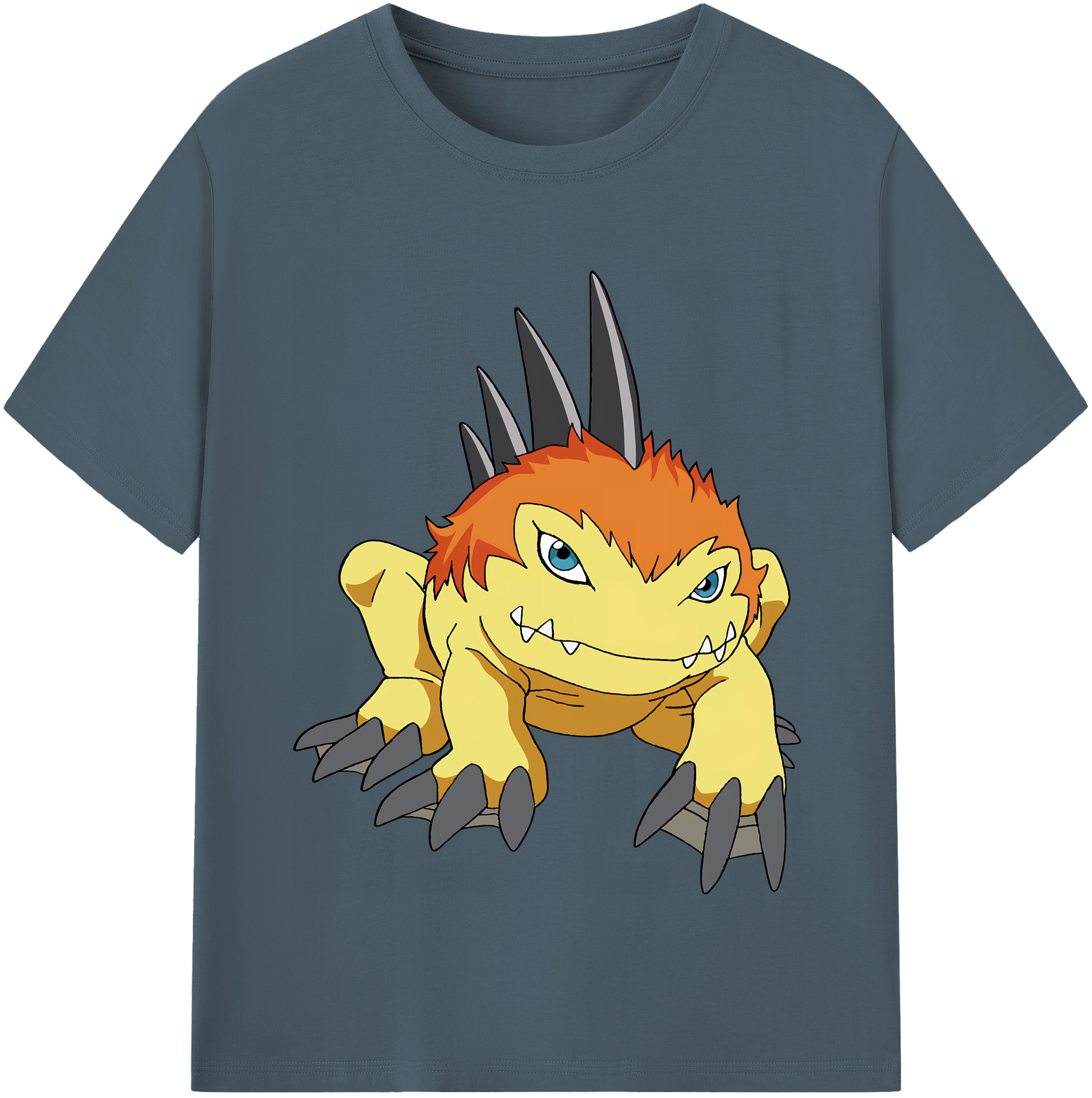 （画像用） Digimon デジタルモンスター/デジモン 綿100％半袖Tシャツ（フロントプリント）